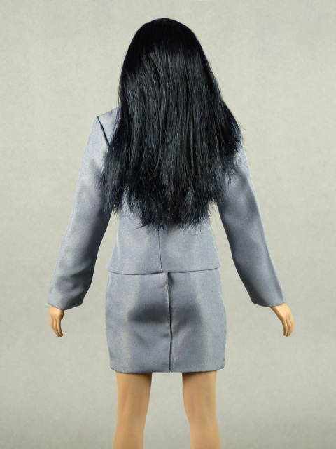 Nouveau Toys Uniform Series - 1/6 Scale 2-Piece Secretary Business Dress Suit Set (Silver Gray)